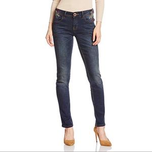 Desigual Embroidered Olga Jeans Slim Fit